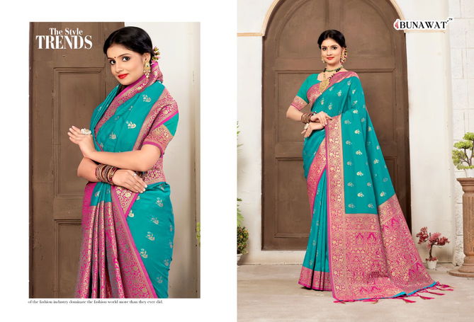 Parampara By Bunawat Banarasi Silk Sarees Catalog
